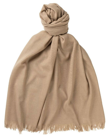 Escorial Plain Beige Stole